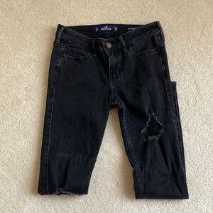 Hollister low rise skinny crop jeans